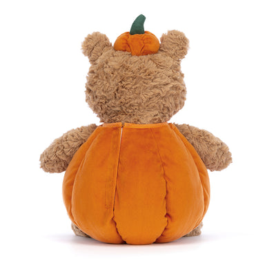 Jellycat Halloween Bartholomew Bear Pumpkin