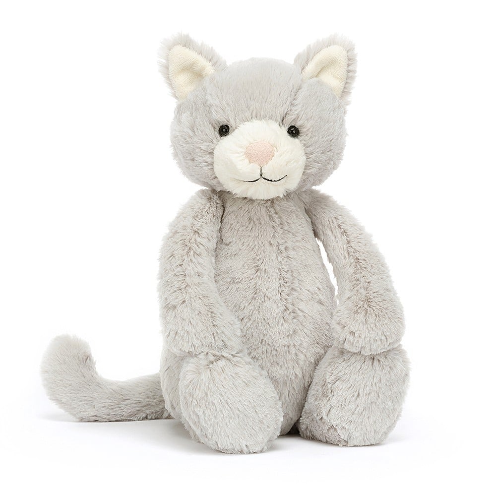 Jellycat Bashful Grey Kitty Original