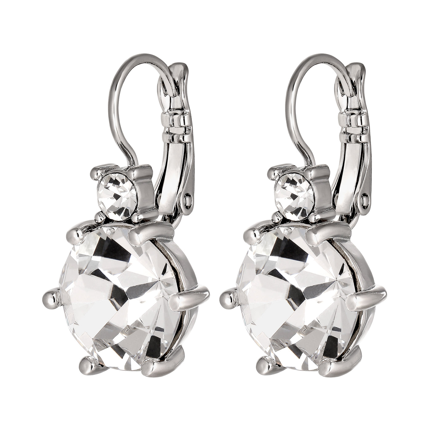 Dyrberg Kern Earrings - Begonia Crystal