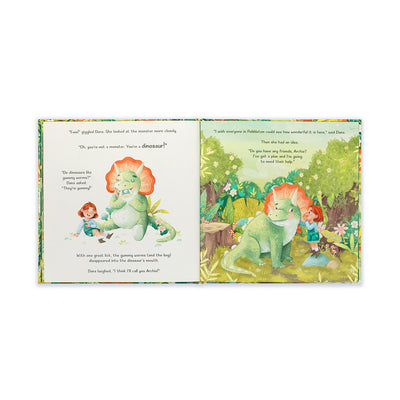 Jellycat 'Archie, My Dinosaur Friend' Book