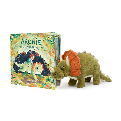 Jellycat 'Archie, My Dinosaur Friend' Book