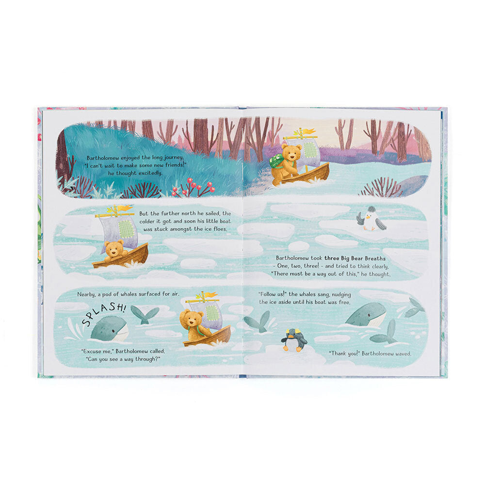Jellycat 'Bartholomew Bear & the Snow Giants' Book