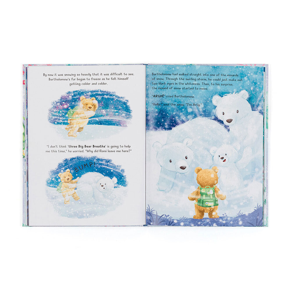 Jellycat 'Bartholomew Bear & the Snow Giants' Book