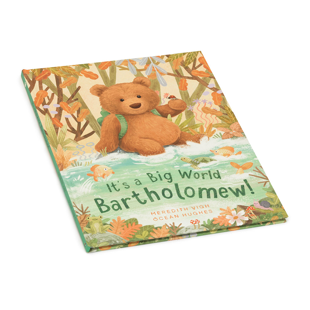 Jellycat 'It's A Big World Bartholomew' Book