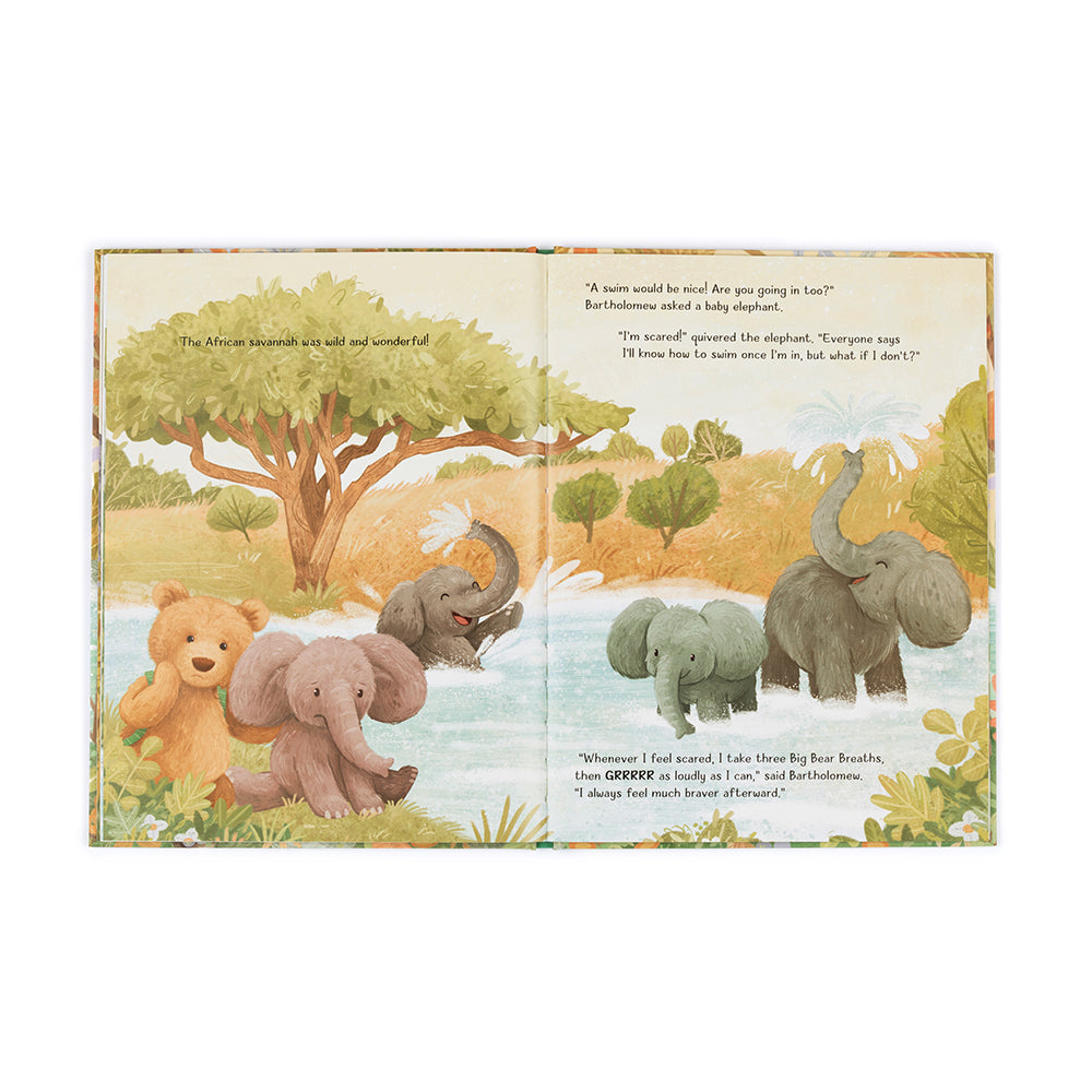 Jellycat 'It's A Big World Bartholomew' Book