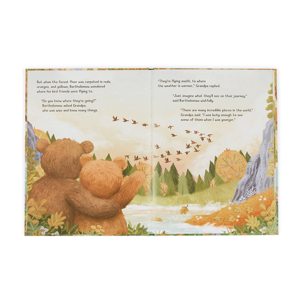 Jellycat 'It's A Big World Bartholomew' Book