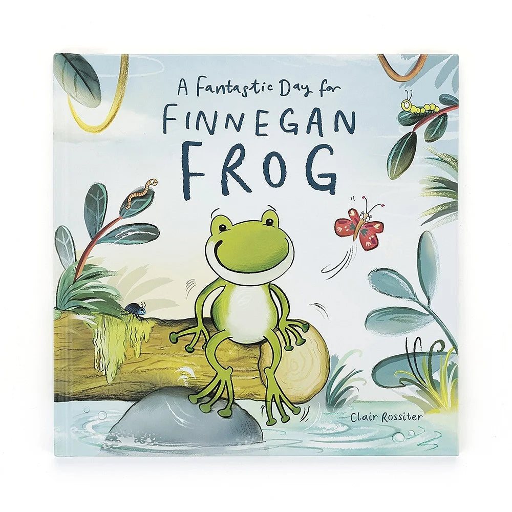 Jellycat 'A Fantastic Day for Finnegan Frog' Book