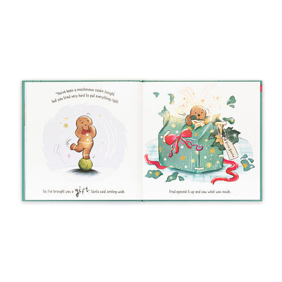 Jellycat Christmas 2024 'Gingerbread Fred' Book