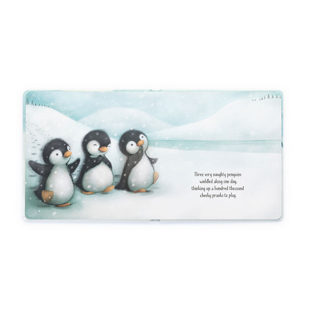 Jellycat 'The Naughty Penguins' Book