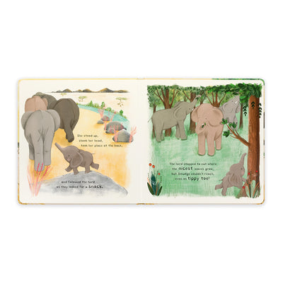 Jellycat 'Smudge The Littlest Elephant' Book