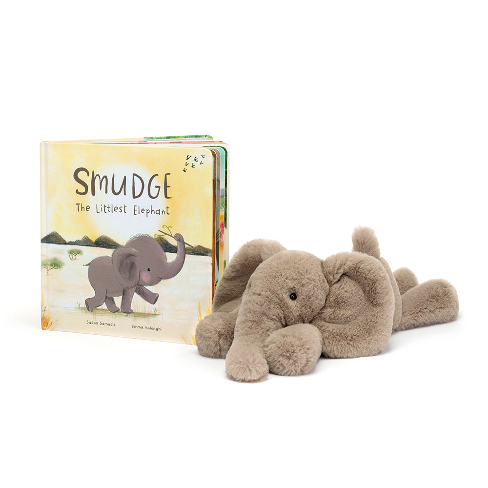 Jellycat 'Smudge The Littlest Elephant' Book