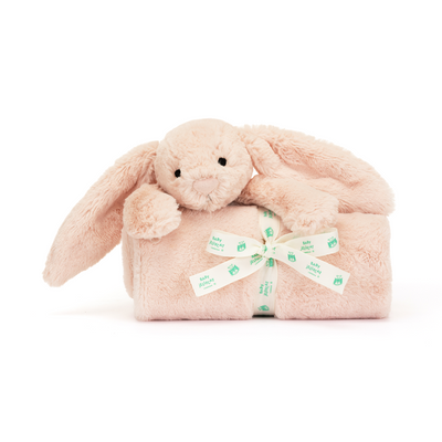Jellycat Bashful Bunny Blankie - Beige/Blush