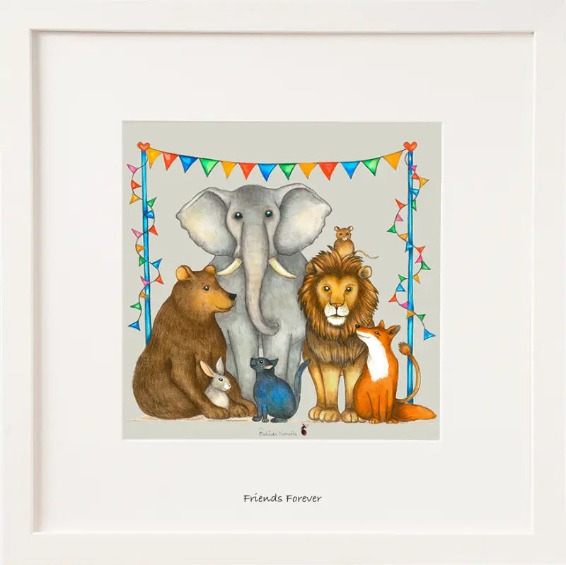 Belinda Northcote 'Friends Forever' Framed Print*