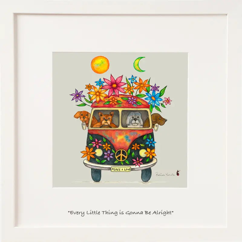 Belinda Northcote 'Every Little Thing is Gonna Be Alright' Framed Print*