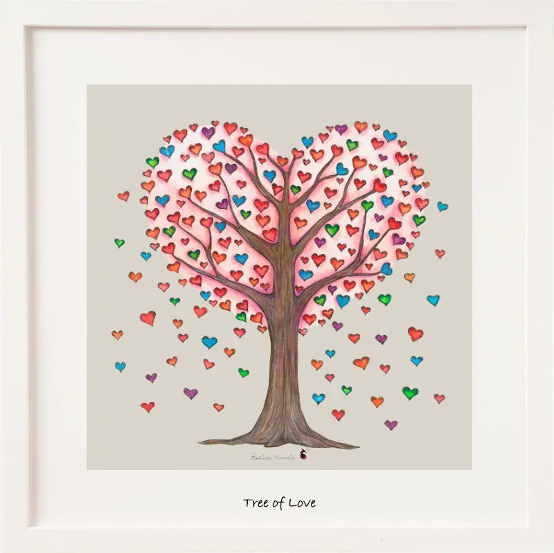 Belinda Northcote 'Tree of Love' Framed Print**