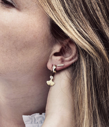 Zag Bijoux Earring Collection - Gold Plated Steel