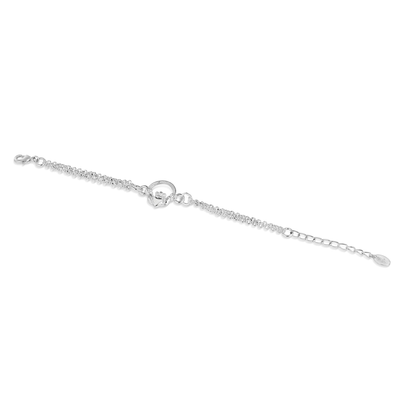 Newbridge Silverware Bracelet - Claddagh