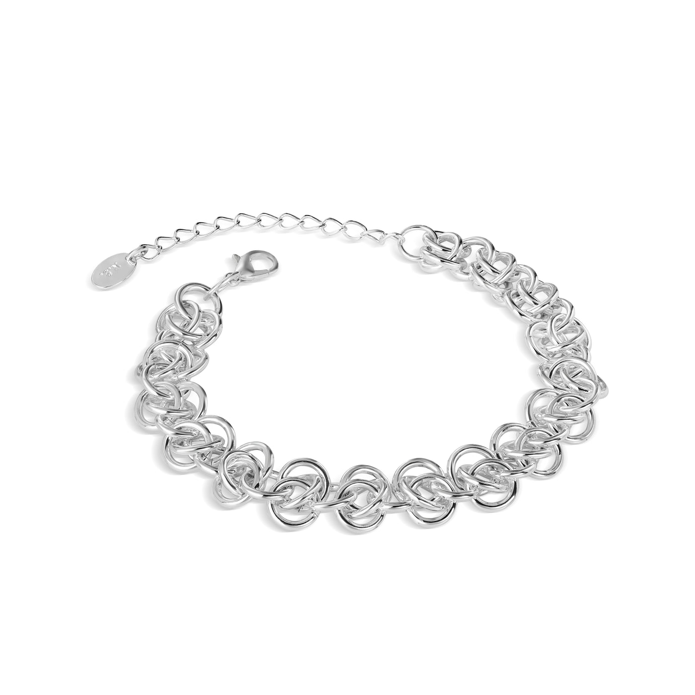 Newbridge Silverware Bracelet - Circular Link