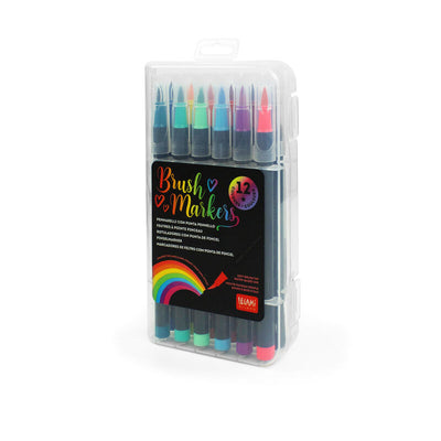 Legami Brush Markers - Set of 12