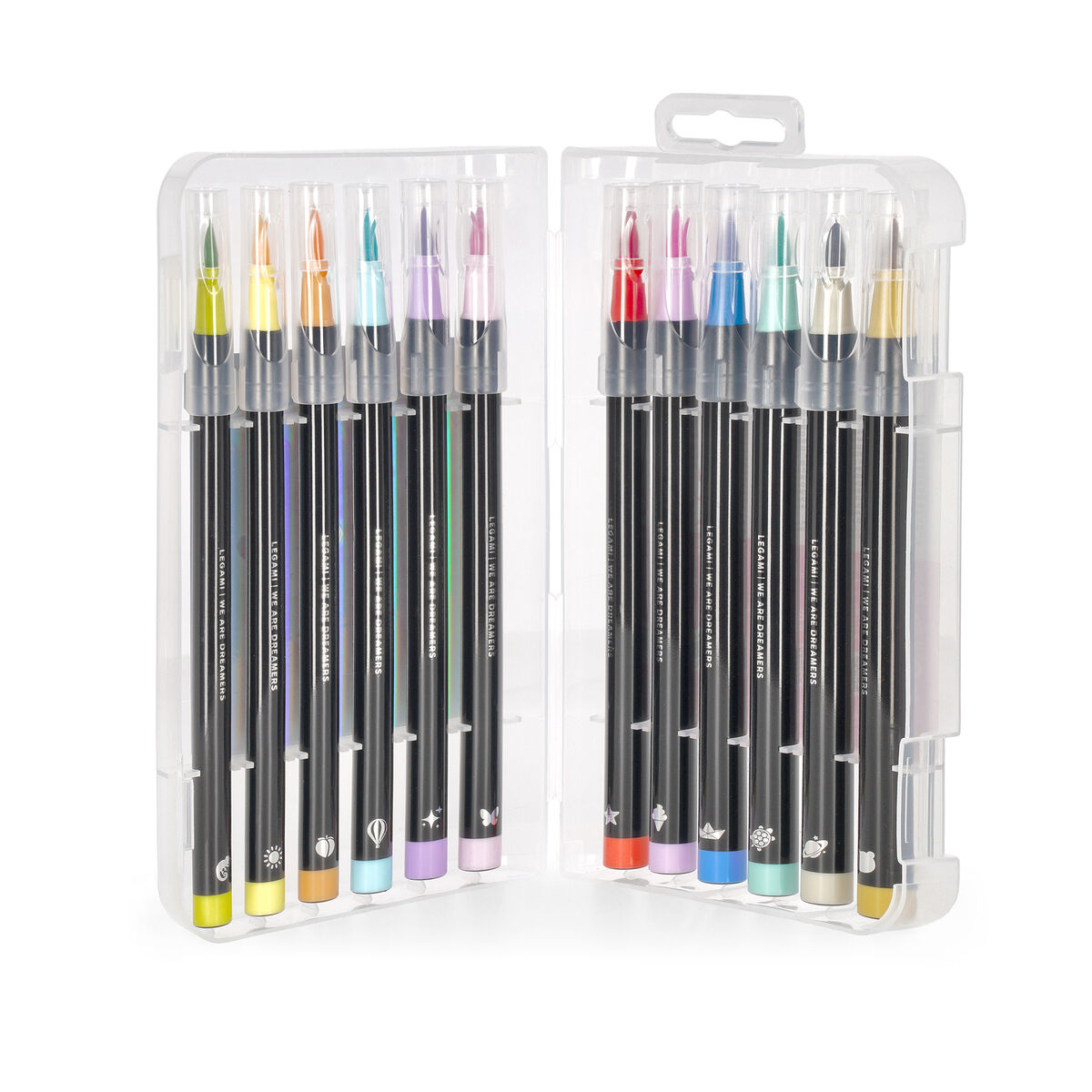 Legami Brush Markers - Set of 12