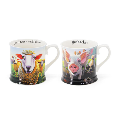 Eoin O Connor Beyond the Herd Tankard Mug Collection - Set of 2