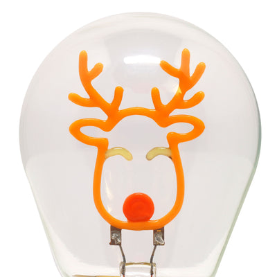 Legami Christmas Light Bulb Shaped Table Lamp -  Bulb Fiction Collection