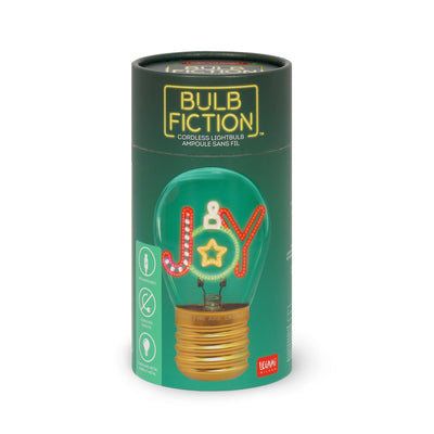 Legami Christmas 2025 - Light Bulb Shaped Table Lamp - Bulb Fiction Collection