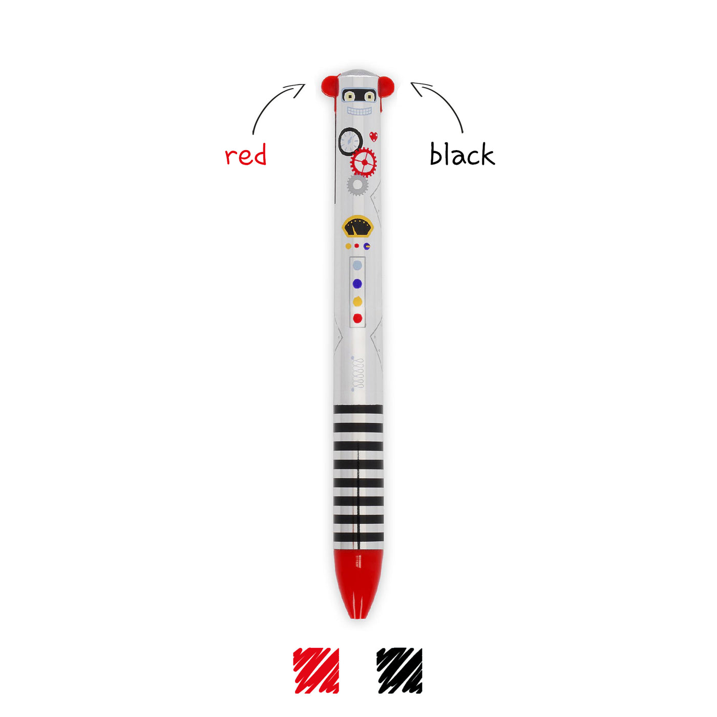 Legami Click & Clack Pen - Two Colour Ballpoint