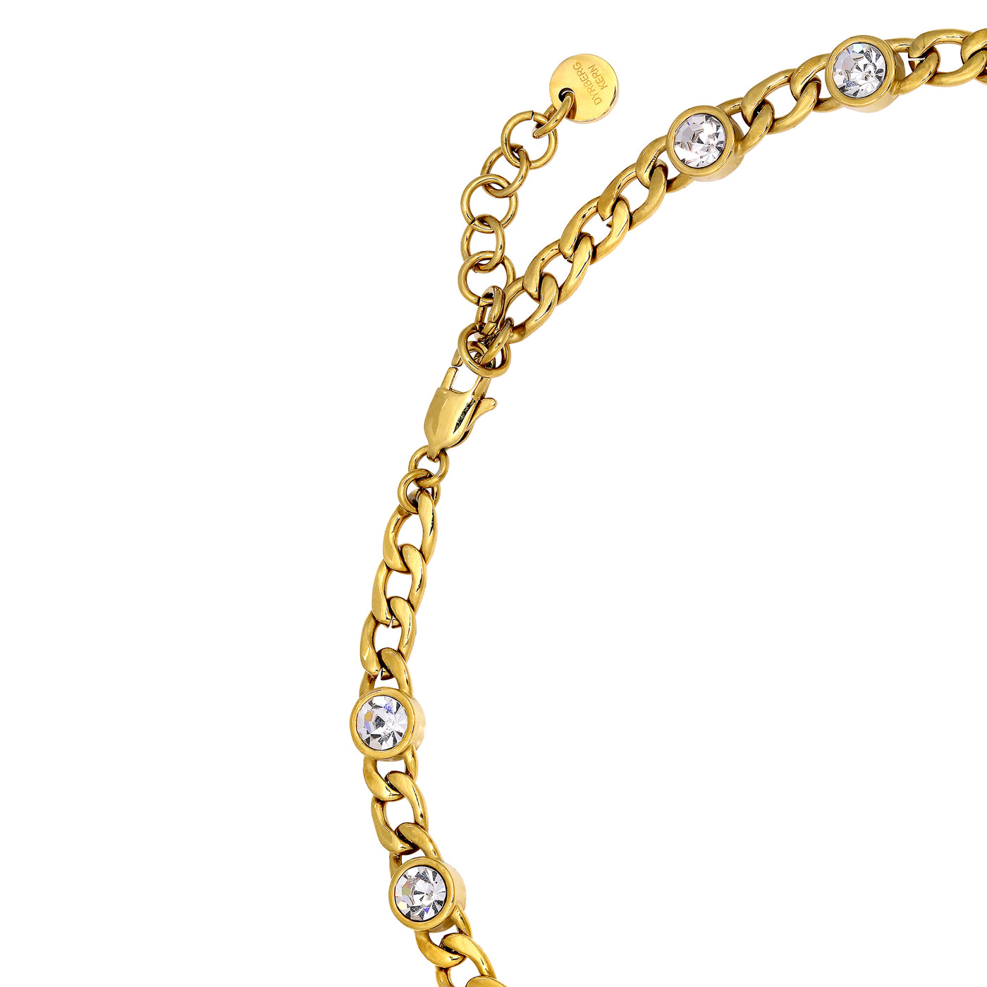 Dyrberg Kern Necklace - Collana Gold/Silver