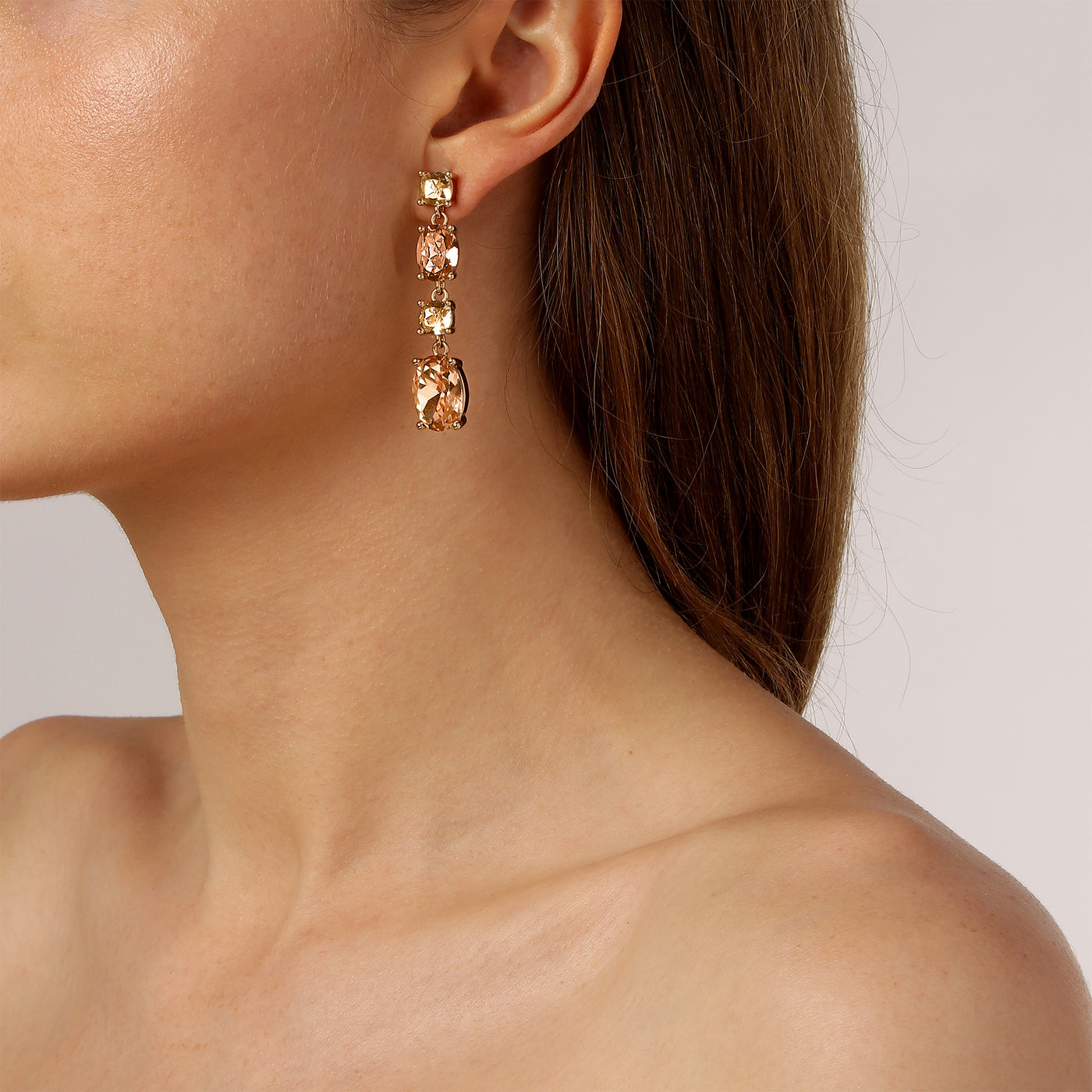 Dyrberg Kern Earrings - Cornelia Gold Drops