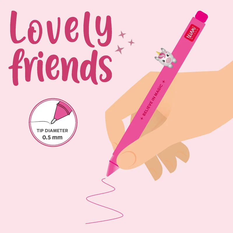 Legami Gel Pen - Lovely Friends