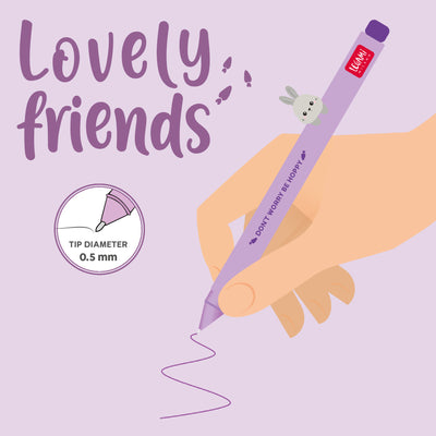 Legami Gel Pen - Lovely Friends