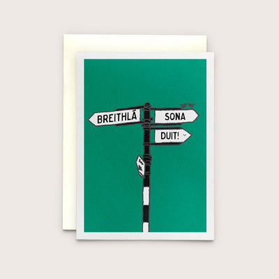 Clover Rua Greeting Card Collection - As Gaeilge