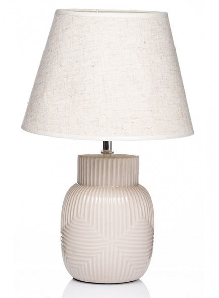 The Grange Collection Lamp - Contemporary Stoneware