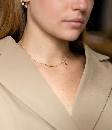 Zag Bijoux Necklace Collection - Gold Plated Steel