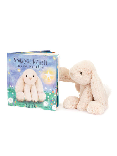 Jellycat 'Smudge Rabbit and the Falling Star' Book