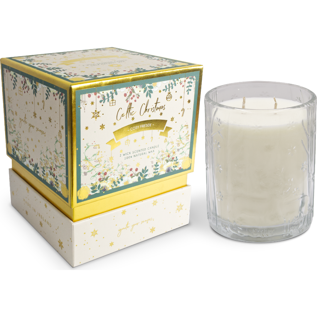 Celtic Candles Christmas 2024 Double Wick Candle Collection