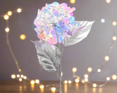 Iridescent Hydrangea Lustre Spray