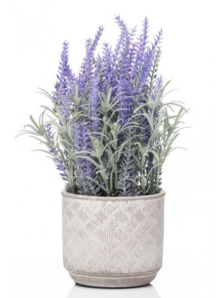The Grange Collection Artificial Lavender in Pot