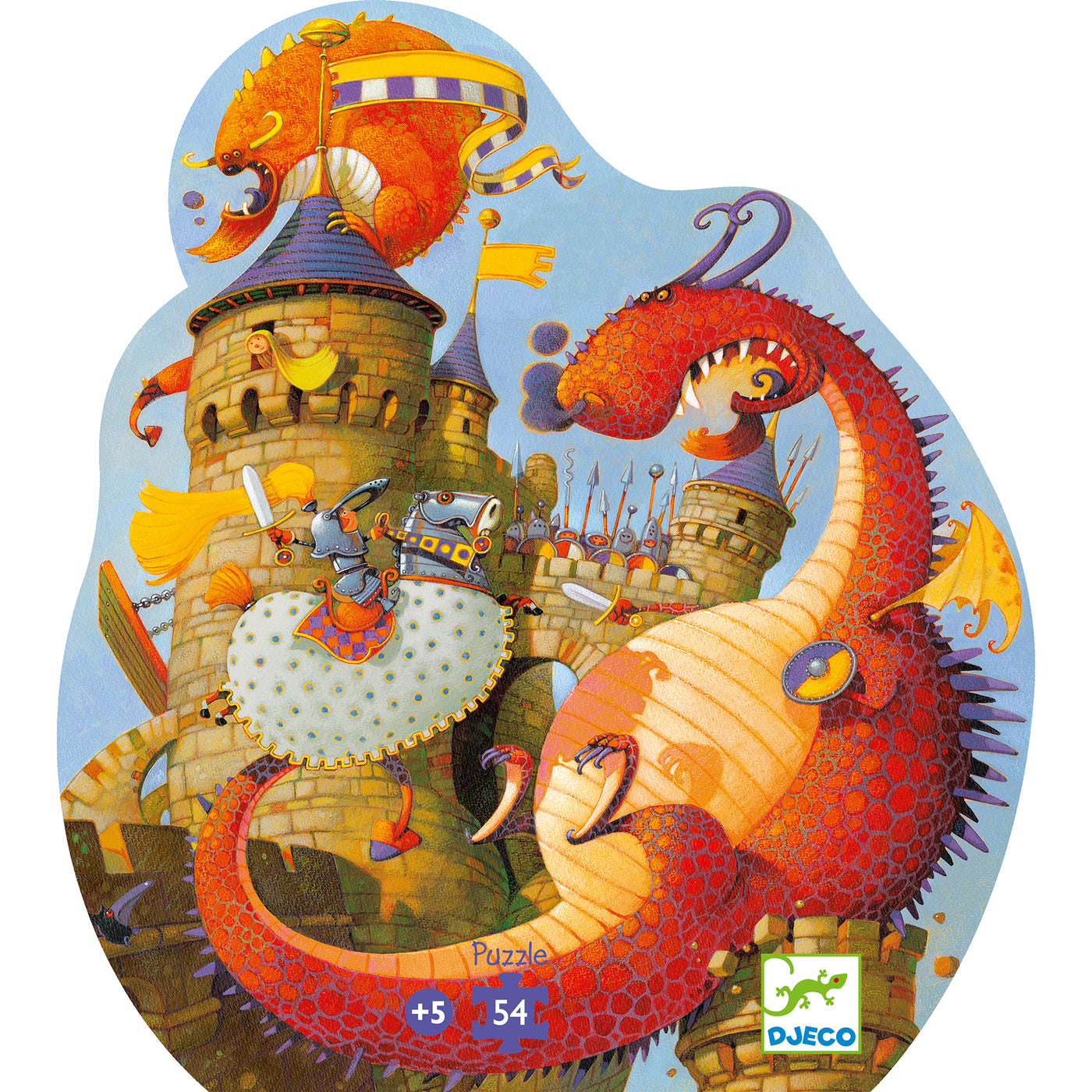 DJECO Silhouette Puzzle Collection