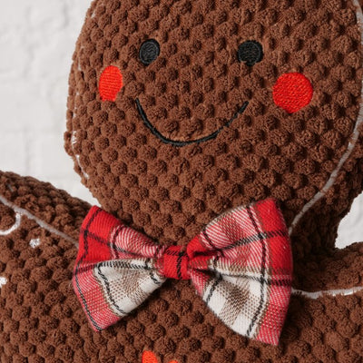 Christmas Ornament - Gingerbread Man/ Santa Claus Hat Door Stop