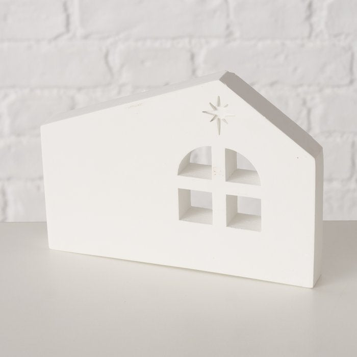 Christmas Nativity Set - Modern White