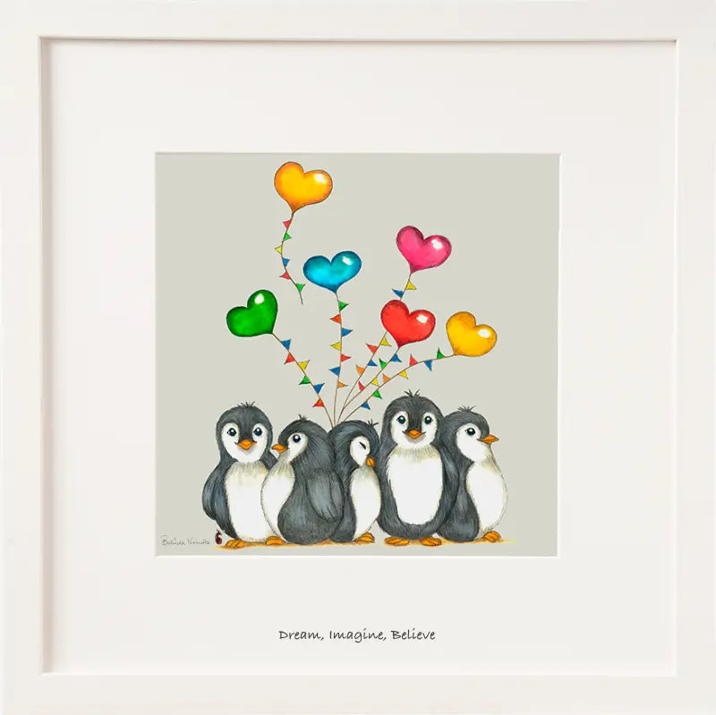 Belinda Northcote 'Dream, Imagine, Believe' Framed Print*