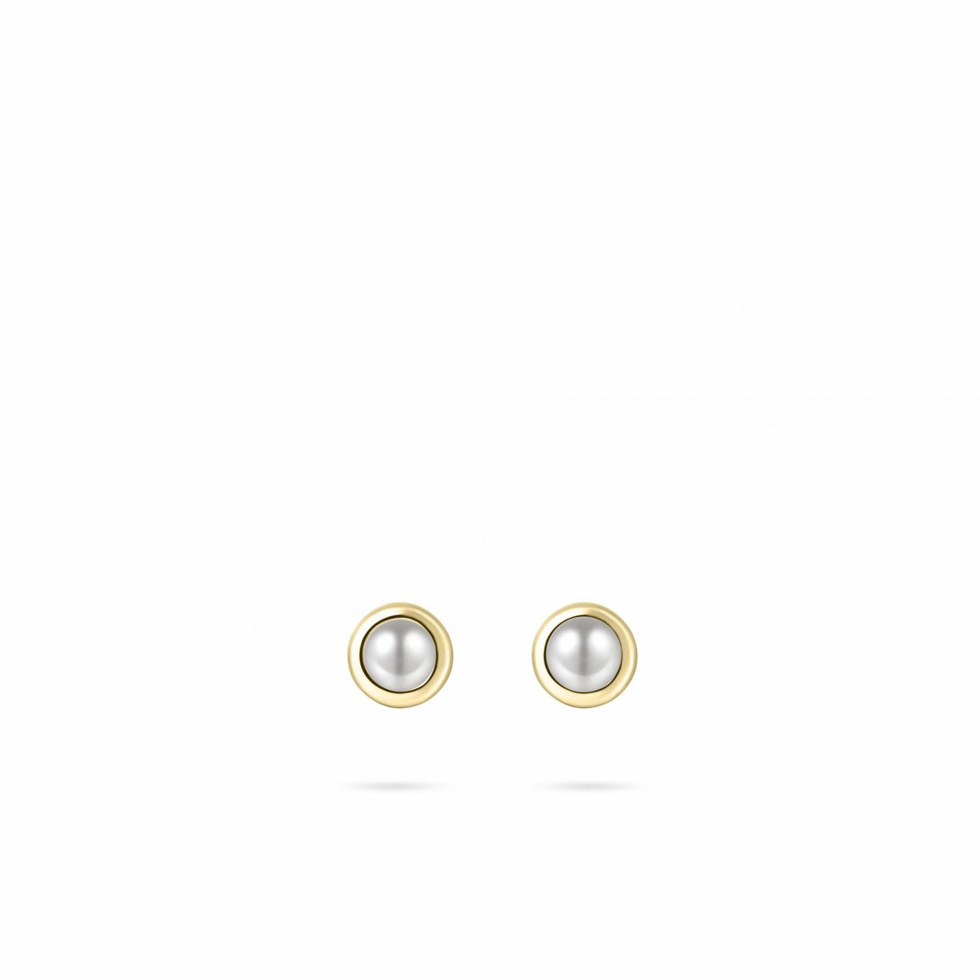 Gisser Sterling Silver Earrings - 5mm Studs with Zirconia Stone