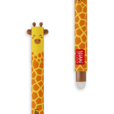 Legami Erasable Pen - Giraffe- Black Ink