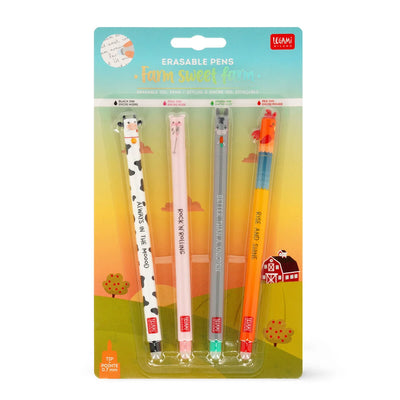 Legami Erasable Pen Set - Hoppy Easter/ Wild Savannah/ Under the Sea