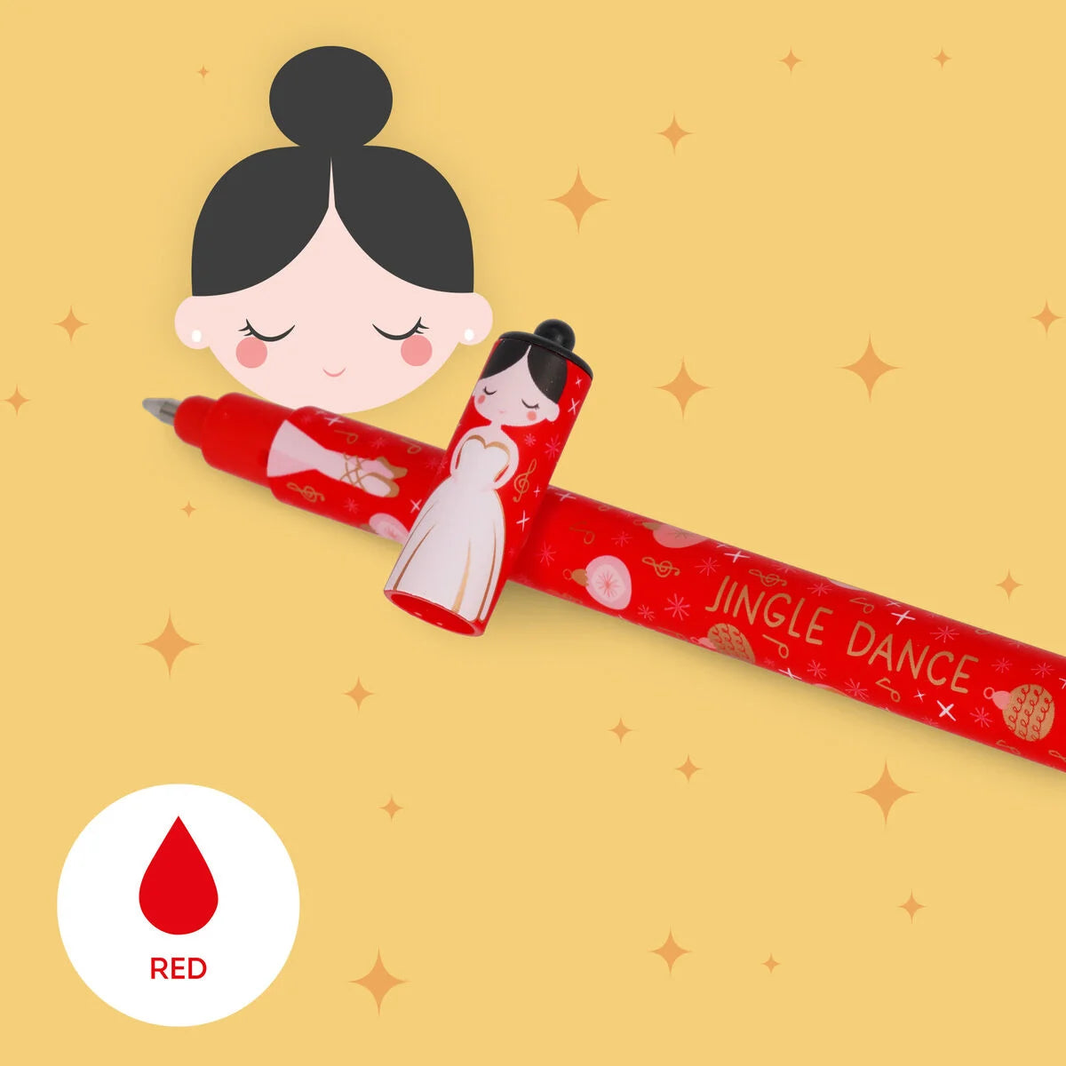 Legami Christmas 2025 - Erasable Gel Pens - Set of 3