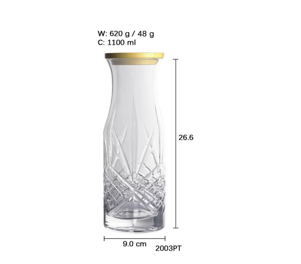 Killarney Crystal Trinity Carafe PQ6