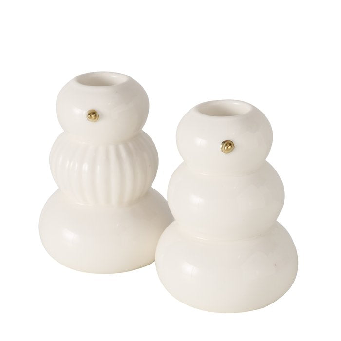 Christmas Candle Holder - Snowman