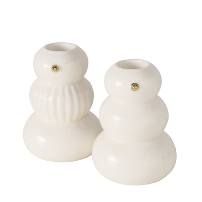 Christmas Candle Holder - Snowman
